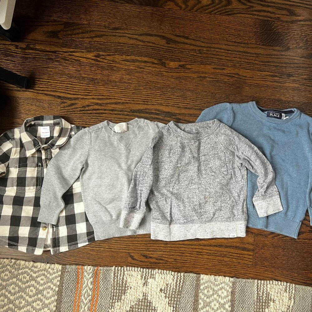 hanna Ande Andersson baby gap children's place long-sleeve top toddler bundle 2T